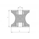 Schemat wibroizolatora WTC