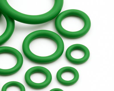 Oring HNBR 70 o grubości 2.5mm zielony