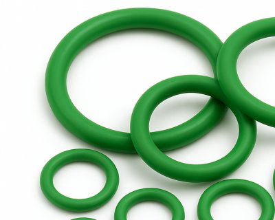 Oring HNBR 70 o grubości 4mm zielony