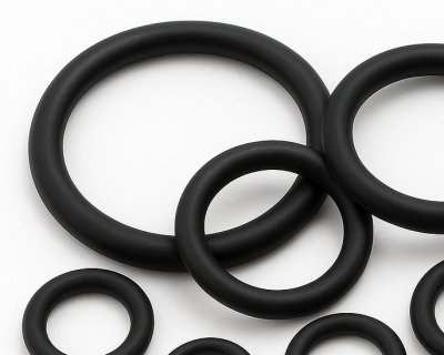Oring HNBR 80 o grubości 4mm czarny