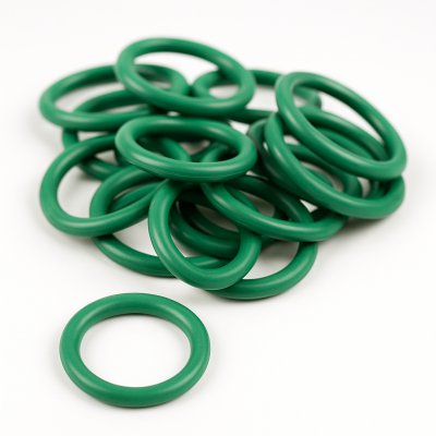 Oring HNBR 80 o grubości 3mm zielony