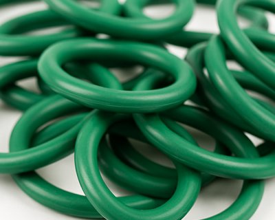 Oring HNBR 80 o grubości 5mm zielony