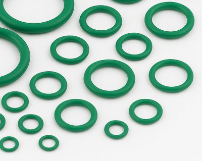 Oring HNBR Calowy zielony od 1.42mm do 3mm