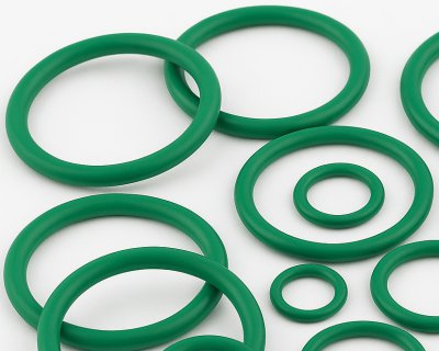 Oring HNBR Calowy zielony 2.62mm
