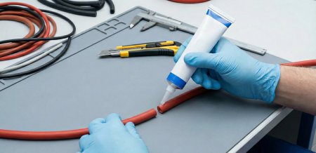 Klej do sznurów silikonowych