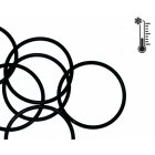 Oringi NBR Calowe do niskich temperatur od 1.02mm do 1.78mm