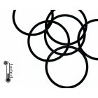 Oringi NBR Calowe do niskich temperatur 3.53mm