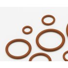 Oringi FKM do kontaktu z żywnością Brązowe od 1.42mm do 3mm