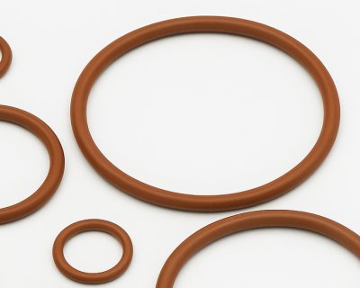 Oringi FKM do kontaktu z żywnością Brązowe 5.33mm