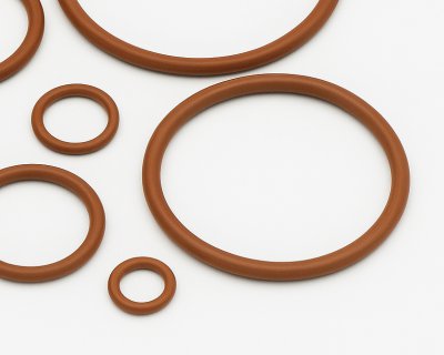 Oringi FKM do kontaktu z żywnością Brązowe 6.99mm