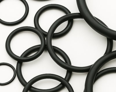 Oringi FKM do kontaktu z żywnością Czarne 3.53mm