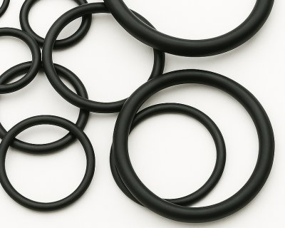 Oringi FKM do kontaktu z żywnością Czarne 6.99mm