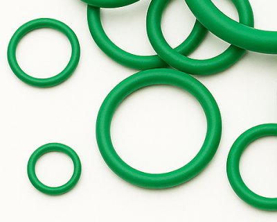Oringi FKM do kontaktu z żywnością Zielone 1.78mm