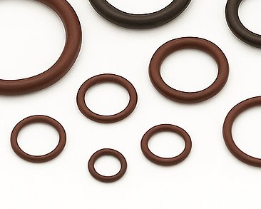 Oringi FPM o grubości 0.97mm Brązowe