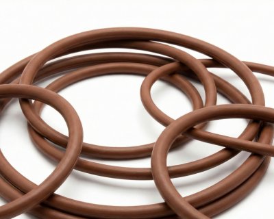 Oringi FPM DIN 3771 o grubości 7mm Brązowe