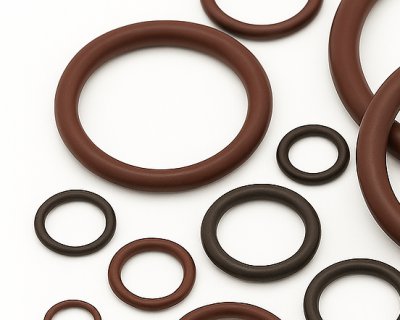 Oringi FPM o grubości 2.5mm Brązowe