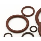 Oringi FPM o grubości 4mm Brązowe