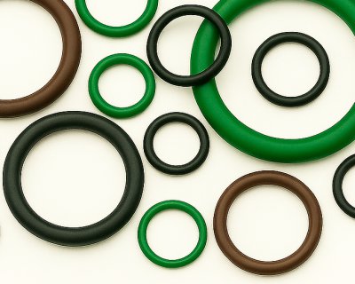 Oringi FPM ISO 6149 o grubości 2.9mm