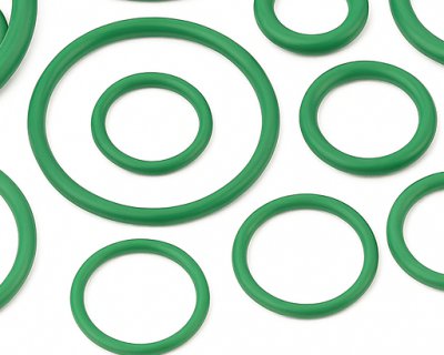 Oringi FPM o grubości 1mm Zielone