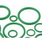 Oringi FPM o grubości 5mm Zielone