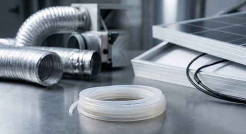 Zastosowanie profesjonalnego sznura silikonowego jako uszczelnienia technicznego w instalacjach wentylacyjnych (HVAC) oraz przy montażu paneli fotowoltaicznych (OZE).