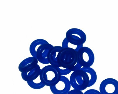 Oringi Silikonowe Niebieskie o grubości 2.5mm